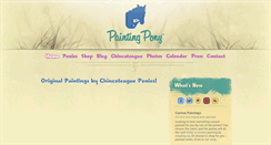 Desktop Screenshot of paintingpony.com
